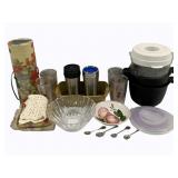 Lot of Assorted Items - Tumblers, Dishes & More