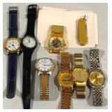 Lot of Assorted Watches & Pocket Knife