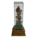 Edelweiss Rose Music Box - 12 x 5.5 x 5.5
