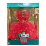 1990 Happy Holidays Barbie - 14 x 12 x 4