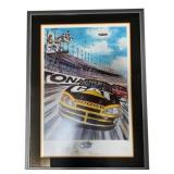 Framed Ward Burton Poster 33 x 25