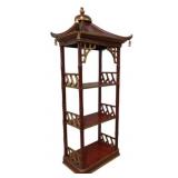 Pagoda Design What Not Stand