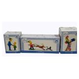 3 Dept. 56 - The Simpsons Figurines in Boxes