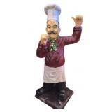 Chef Statue - 35" tall