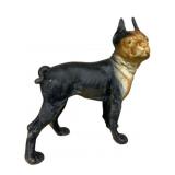 Cast Iron Boston Terrier Dog Door Stop - 10 x 10