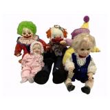 5 Assorted Dolls
