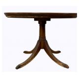 Duncan Phyfe Glass Top Coffee Table