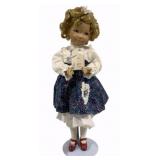 Knowles Goldilocks Doll w/ Stand - 16"