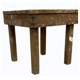 Wooden Stool 14 x 14 x 14