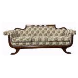 Vintage Duncan Phyfe Carved Sofa