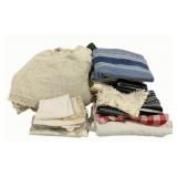 Lot of Assorted Vintage Linens