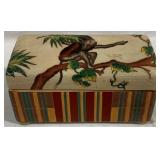 Oriental Ceramic Box - 8.5 x 4 x 4.5