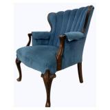 French Channel Back Vintage Arm Chair