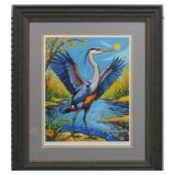 Great Blue Heron Signed Limited Edition Print