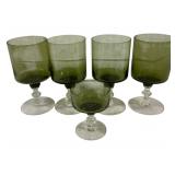 5 Sasaki Olive Green Stems 3.5" & 6"