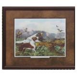 Hunting Scene by Currier Ives