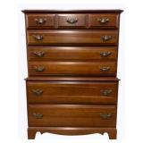 Cherokee Country Squire Cherry Chest on Chest