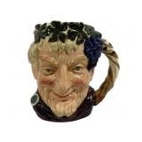 Royal Doulton Bacchus Toby Jug - 7.5"