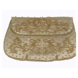 Vintage Beaded Clutch Purse - 7.5 x 5