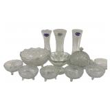 Lot of Assorted Glasses & Vases