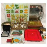 Lot of Assorted Items - Tray, Lighters & More