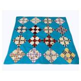 Hand Stitched Quilt 83 x 77