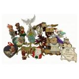 Lot of Assorted Holiday Ornaments