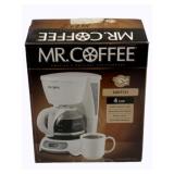 Mr.Coffee - 4 Cup Coffee Maker in Box