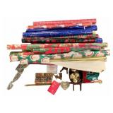 Lot of Assorted Items - Wrapping Paper & More