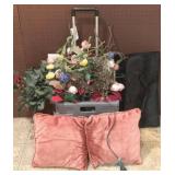 Lot of Assorted Items - Pillows, Decor & More