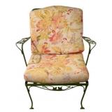 Vintage Chair w/ Cushions - 29 x 32 x 35