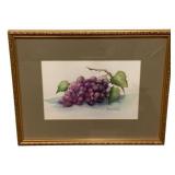 Framed Watercolor - Signed - 16 x 13