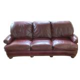 Hancock & Moore Leather Sofa Nailhead Trim