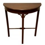 Demilune Side Console Table - 28 x 12.5 x 32