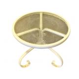 Side Glass Top Table - 18 x 16.5