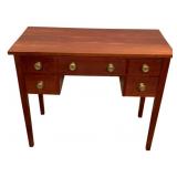 Writing Wood Desk - 38 x 19 x 22