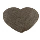 Braided Heart Rug - 25 x 32