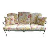 Outdoor Sofa w/ Cushions - 76 x 28 x 38