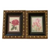 2 Framed Watercolor - Signed - 7 x 10