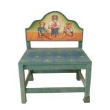 Hand painted Wood Child