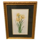 Framed Watercolor - Signed - 18 x 13