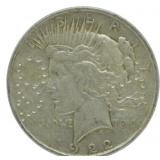 1922 Peace Silver Dollar