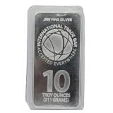 10 Troy Silver oz International Trade Bar