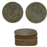 10 1971-1972 Eisenhower Dollars