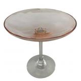 Vintage Pink Fostoria Compote - 6 x 6
