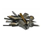 Lot of Assorted Vintage Kitchen Utensils