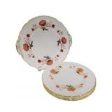 Dessert Set by Royal Crown Derby "Bali" Pattern