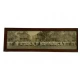 Antique Framed Photo - 27 x 8.5