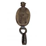 Antique Pully Hook - 10.5 x 3 1/4