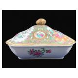 Rose Medallion China Tureen - 10" Round